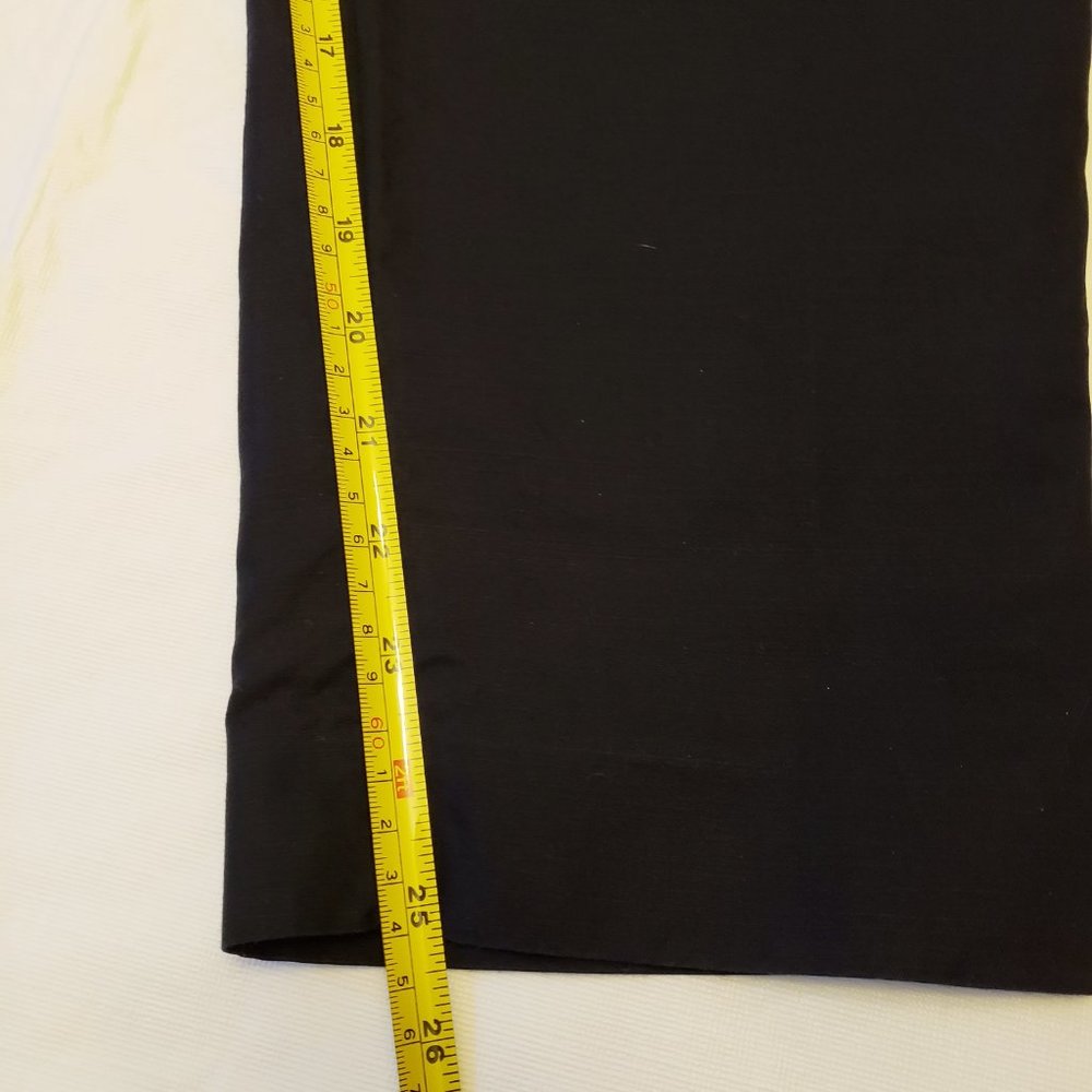 Sandro Pleated High Waisted Tapered Leg Cropped Paperbag Pants - Picture 5 of 8